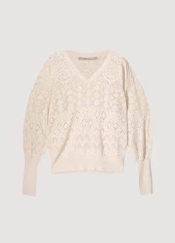 Summum Woman Ajour Gebreid Truitje|Vrouwen Tops & T-Shirts