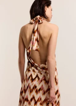 Summum Woman A-Lijn Halterjurk|Vrouwen Jurken