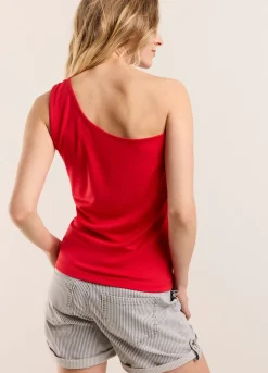 Summum Woman Asymmetrisch Singlet|Vrouwen Tops & T-Shirts