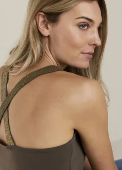 Summum Woman Basic Singlet|Vrouwen Tops & T-Shirts