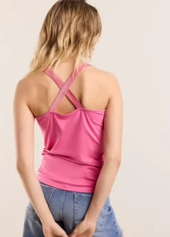 Summum Woman Basic Singlet|Vrouwen Tops & T-Shirts