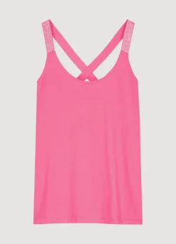 Summum Woman Basic Singlet|Vrouwen Tops & T-Shirts