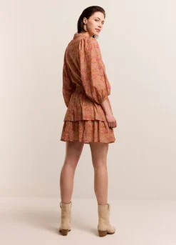 Summum Woman Blouse Met Geplooide Ballonmouw|Vrouwen Blouses