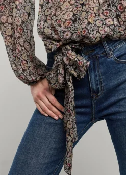 Summum Woman Blouse Met Tailleband|Vrouwen Tops & T-Shirts