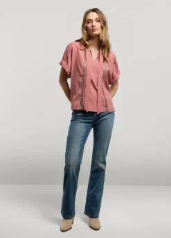 Summum Woman Bow Tie Top|Vrouwen Tops & T-Shirts