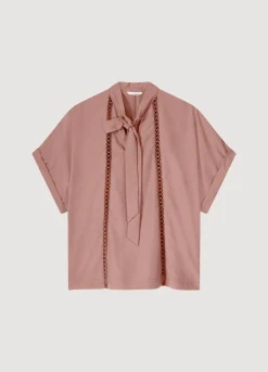 Summum Woman Bow Tie Top|Vrouwen Tops & T-Shirts