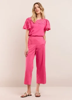 Summum Woman Broek Met 7/8E Rechte Pijp|Vrouwen Broeken & Jumpsuits