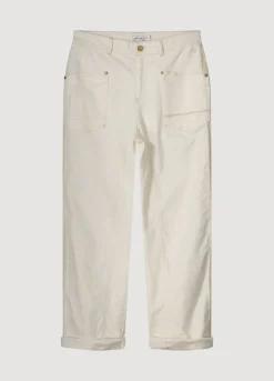 Summum Woman Broek Met Opgestikte Zakken|Vrouwen Broeken & Jumpsuits