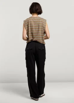 Summum Woman Cargobroek Elastische Taille|Vrouwen Broeken & Jumpsuits