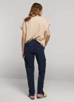 Summum Woman Cargobroek Met Strik|Vrouwen Broeken & Jumpsuits