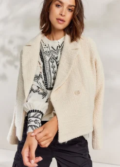 Summum Woman Contrast Top|Vrouwen Blouses