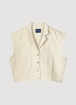 Summum Woman Denim Gilet|Vrouwen Blazers & Jasjes