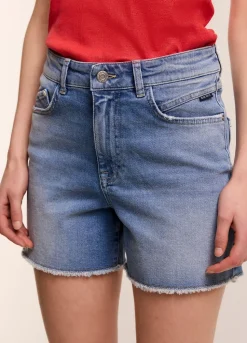 Summum Woman Denim Short|Vrouwen Shorts