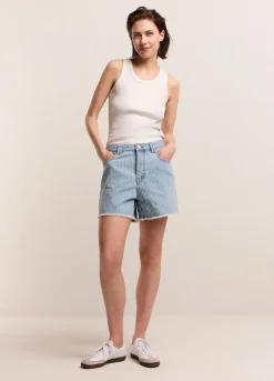Summum Woman Denim Short|Vrouwen Shorts