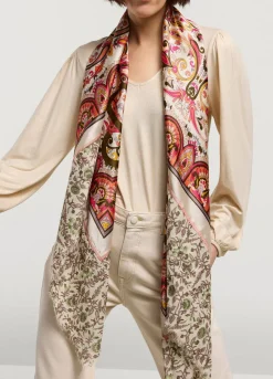 Summum Woman Dunne Sjaal Met Print|Vrouwen Accessoires