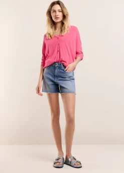 Summum Woman Fijngebreid Vest|Vrouwen Truien & Vesten