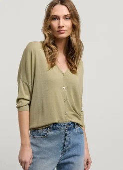 Summum Woman Fijngebreid Vest|Vrouwen Truien & Vesten