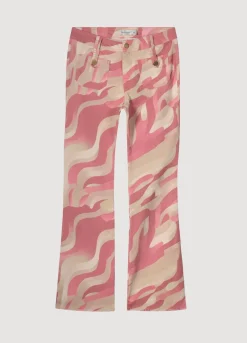 Summum Woman Flared Broek Met Print|Vrouwen Broeken & Jumpsuits