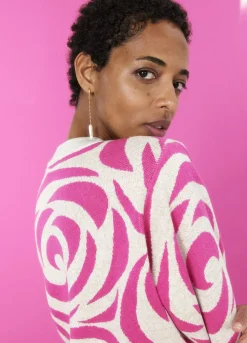 Summum Woman Gebreide Jacquard Trui|Vrouwen Truien & Vesten