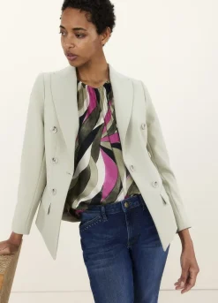 Summum Woman Getailleerde Soft Foam Blazer|Vrouwen Blazers & Jasjes