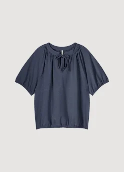 Summum Woman Glimmende Lurex Top|Vrouwen Tops & T-Shirts