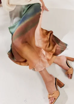 Summum Woman Halflange Rok Faded|Vrouwen Rokken