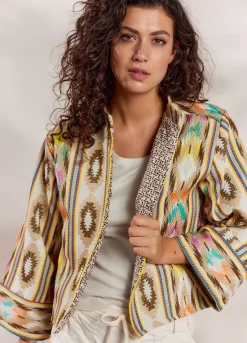 Summum Woman Ikat Reversibel Jack|Vrouwen Blazers & Jasjes