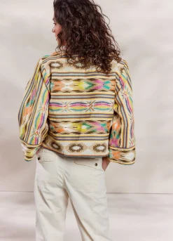 Summum Woman Ikat Reversibel Jack|Vrouwen Blazers & Jasjes