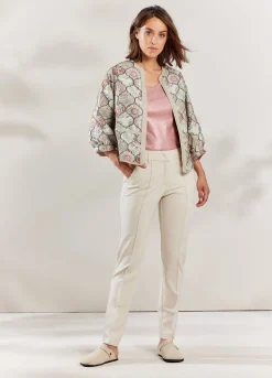 Summum Woman Jacquard Jasje|Vrouwen Blazers & Jasjes