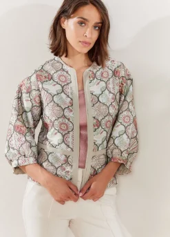 Summum Woman Jacquard Jasje|Vrouwen Blazers & Jasjes