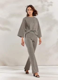 Summum Woman Jersey Pants Met Print|Vrouwen Broeken & Jumpsuits