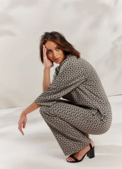 Summum Woman Jersey Pants Met Print|Vrouwen Broeken & Jumpsuits