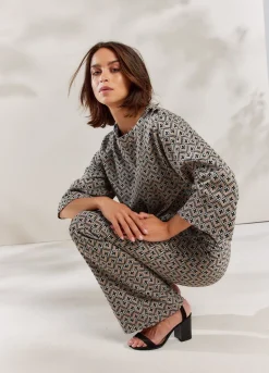 Summum Woman Jersey Pants Met Print|Vrouwen Broeken & Jumpsuits