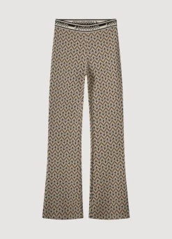 Summum Woman Jersey Pants Met Print|Vrouwen Broeken & Jumpsuits