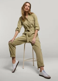 Summum Woman Jumpsuit Met Drukknopen|Vrouwen Broeken & Jumpsuits