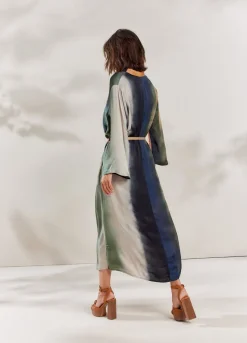 Summum Woman Jurk Faded Print|Vrouwen Jurken