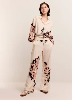 Summum Woman Lange Broek Met Print|Vrouwen Broeken & Jumpsuits