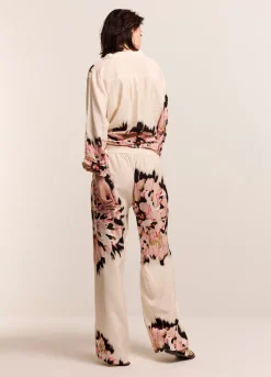 Summum Woman Lange Broek Met Print|Vrouwen Broeken & Jumpsuits