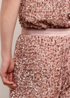 Summum Woman Lange Broek Paillettenstof|Vrouwen Broeken & Jumpsuits
