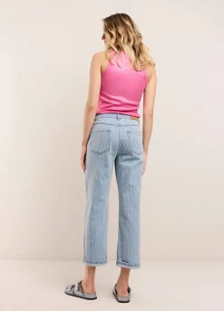 Summum Woman Lasercut 5-Pocket Denim|Vrouwen Broeken & Jumpsuits