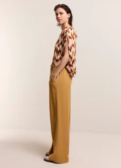 Summum Woman Luchtige Broek Met Rechte Pijp|Vrouwen Broeken & Jumpsuits