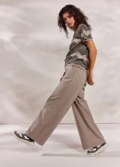 Summum Woman Metallic Zigzag Top|Vrouwen Tops & T-Shirts