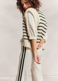 Summum Woman Mouwloos Chunky Vest|Vrouwen Blazers & Jasjes