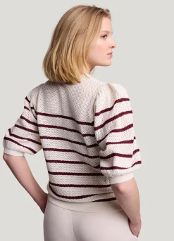 Summum Woman Open Gebreid Truitje|Vrouwen Tops & T-Shirts