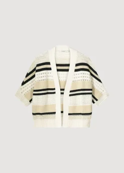 Summum Woman Open Vest Multi Multi Colour|Vrouwen Truien & Vesten