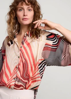 Summum Woman Oversized Blouse|Vrouwen Blouses