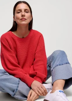 Summum Woman Oversized Gebreide Trui|Vrouwen Truien & Vesten