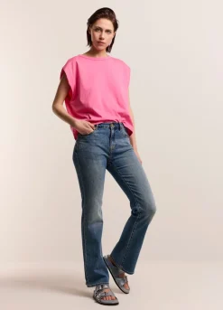 Summum Woman Oversized Jersey Top|Vrouwen Tops & T-Shirts