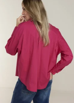 Summum Woman Poplin Blouse|Vrouwen Blouses