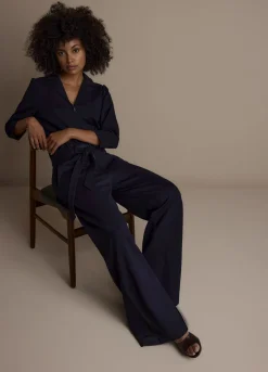 Summum Woman Punto Milano Jumpsuit|Vrouwen Broeken & Jumpsuits